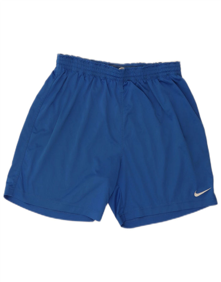 Short de sport Nike pour hommes, grand, bleu, polyester