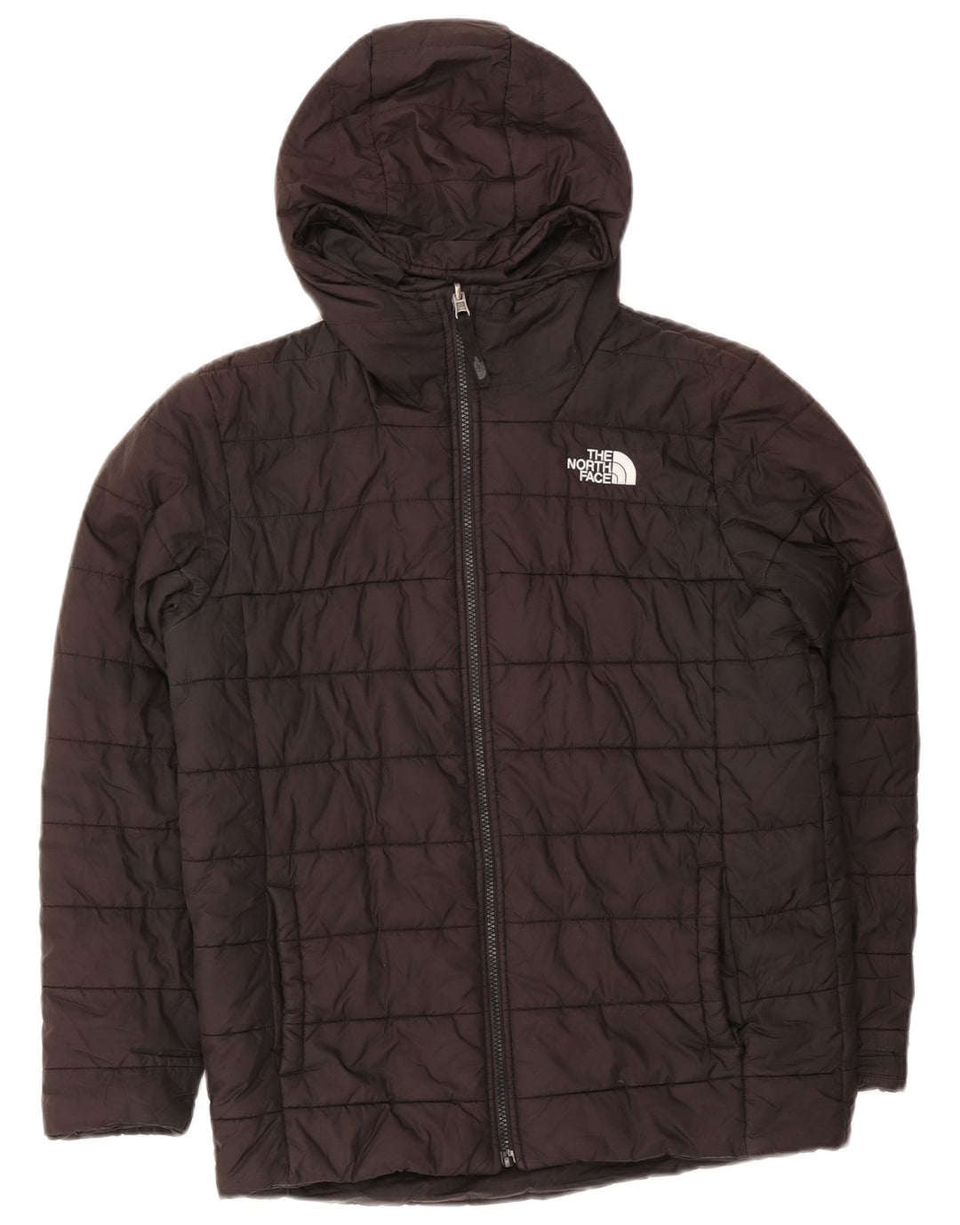 THE NORTH FACE Veste matelassée à capuche pour garçon 11-12 ans Noir