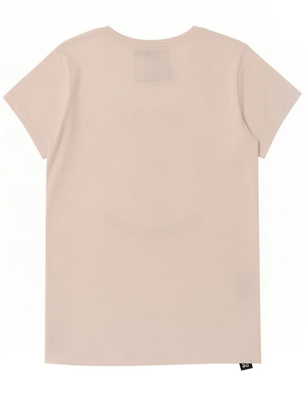 Superdry T-shirt graphique pour femme UK 8 Small Blanc Coton