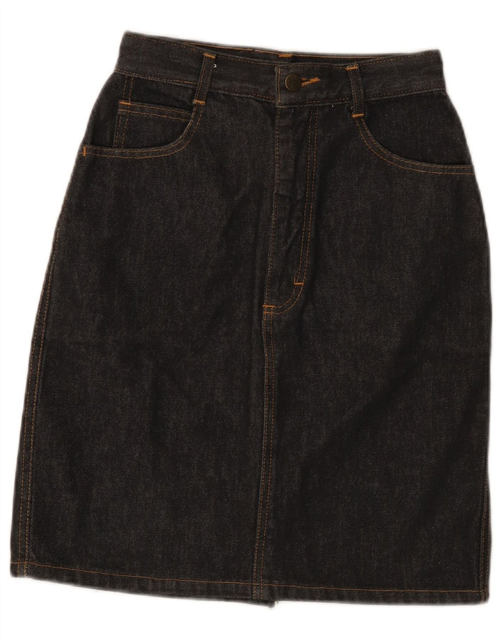 Kentucky Jupe en Jean Femme W26 Petit Noir