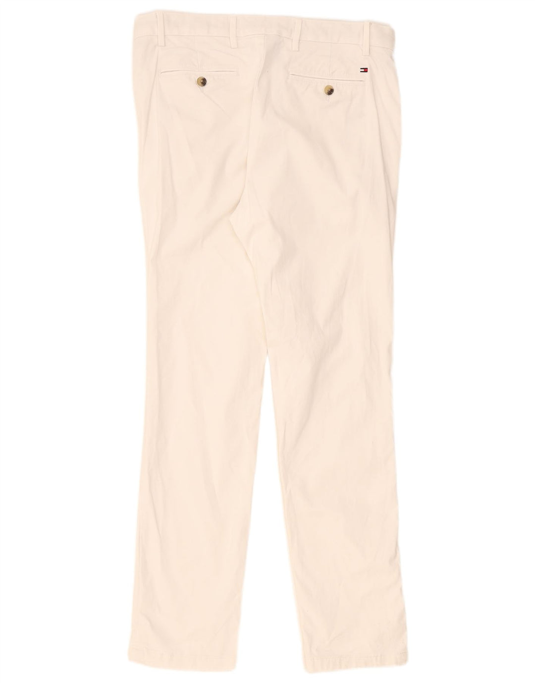 Tommy Hilfiger Pantalon Chino Slim Homme W34 L32 Blanc