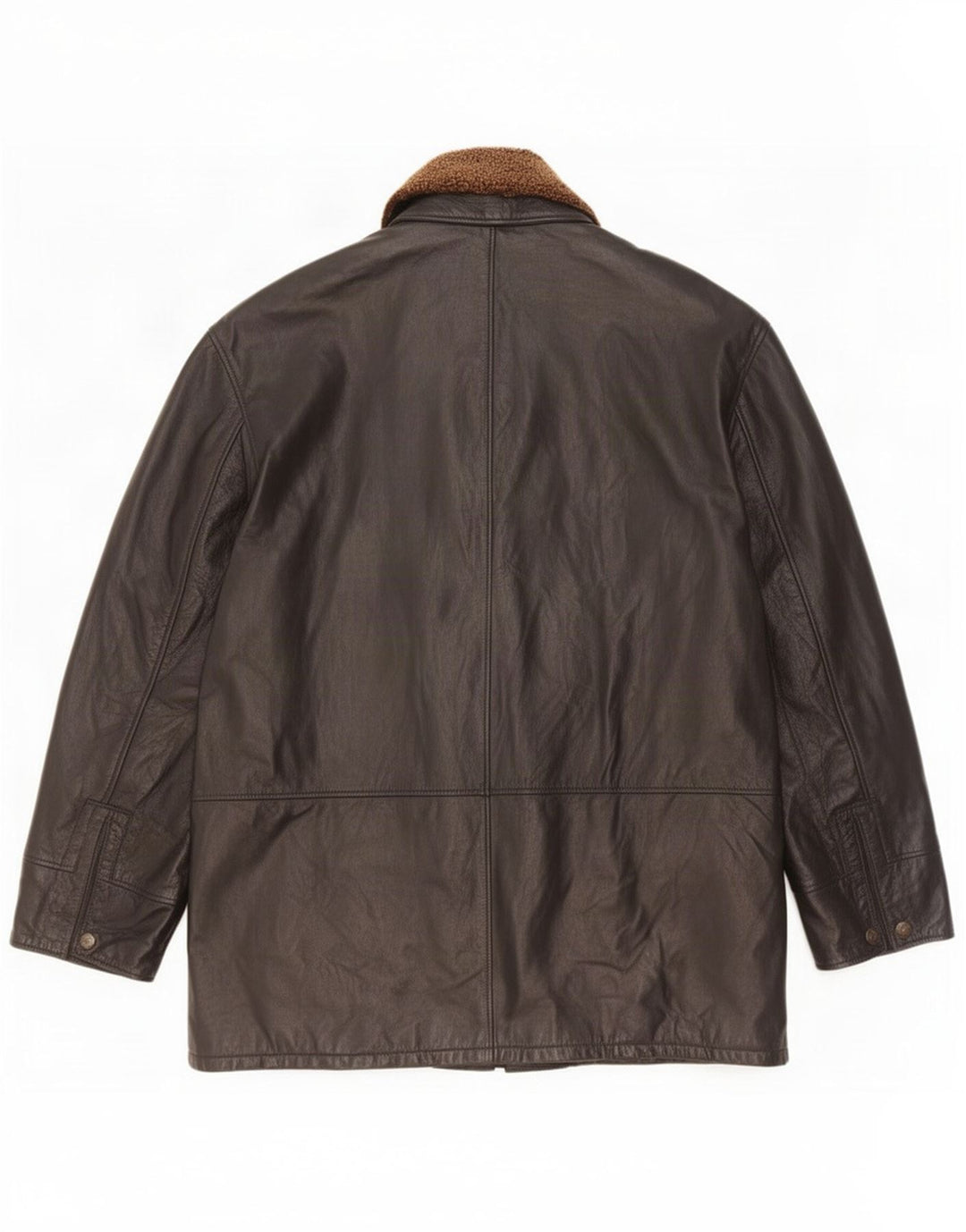Suprema Veste en cuir pour homme IT 58 4XL Noir