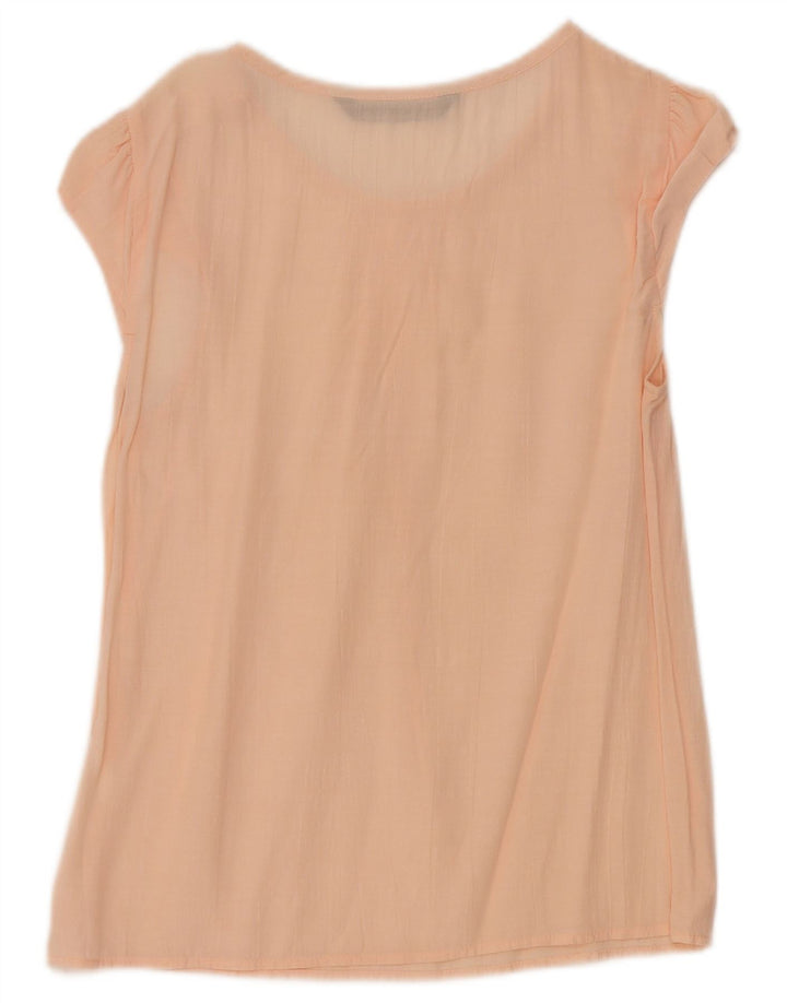 Zara Femme Chemisier Top UK 8 Petit Rose