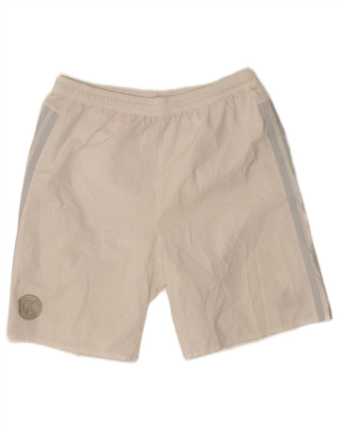 Adidas Garçon Climacool Sport Short 13-14 ans Blanc Polyester