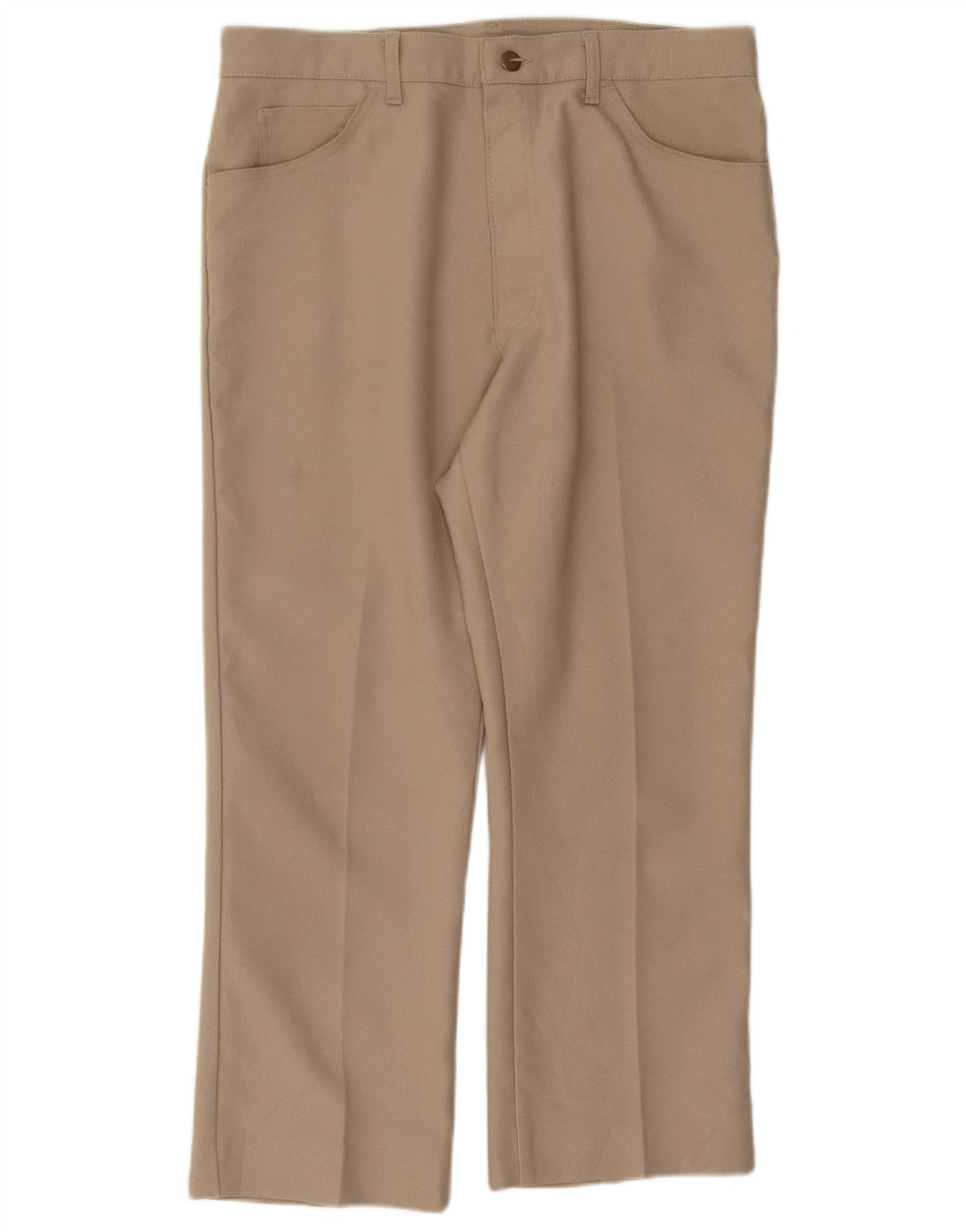 LEE Pantalon décontracté droit pour homme W36 L26 Beige Polyester