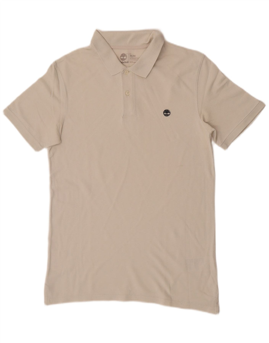 Timberland Polo Slim Fit Homme Coton Beige Moyen