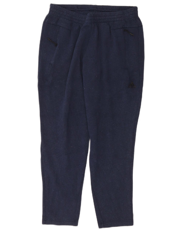 Adidas Pantalon de survêtement pour homme Large en coton bleu marine