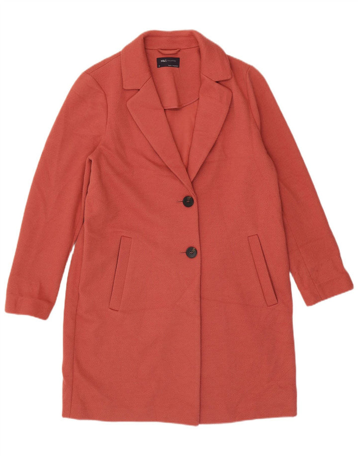 Marks & Spencer Manteau pour femme UK 44 Polyester rose moyen