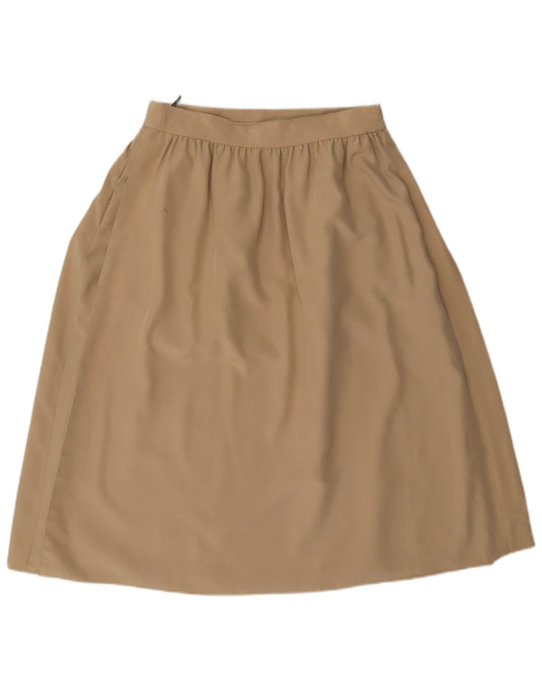 Hucke Jupe trapèze taille haute pour femme EU 40 Medium W27 Beige