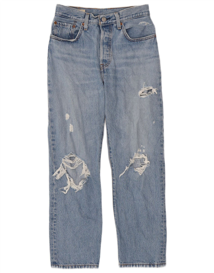Levi's Jean Droit 501 Femme Bleu W26 L26