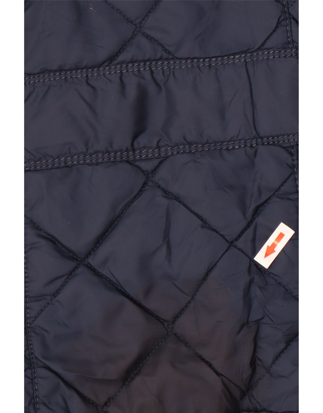 Zara Veste matelassée pour homme UK 38 Medium Bleu Marine Polyester