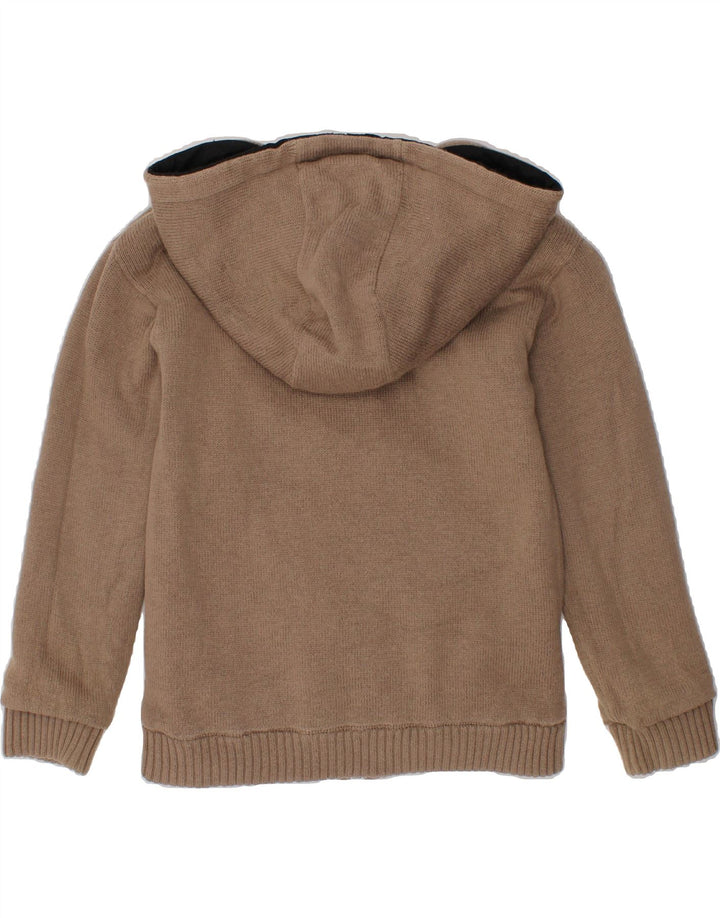 BURBERRY Veste réversible à capuche pour garçons 4-5 ans Noir Polyester