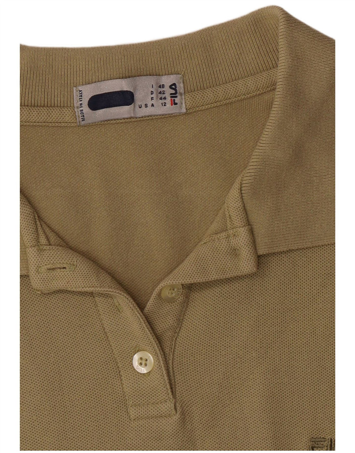 FILA Polo sans manches Femme IT 48 XL Kaki
