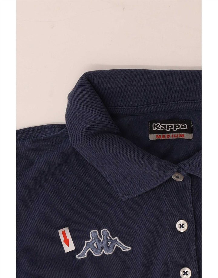 Kappa Polo Femme UK 12 Coton Bleu Marine Moyen