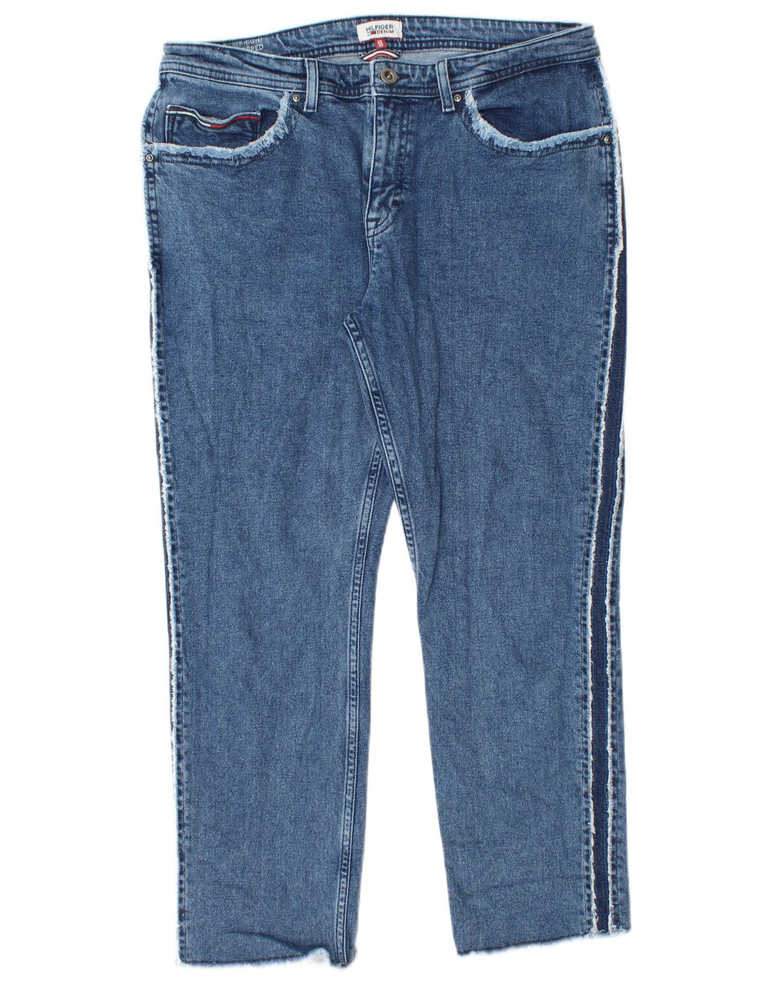 Tommy Hilfiger Jean Slim Femme W30 L25 Bleu Coton