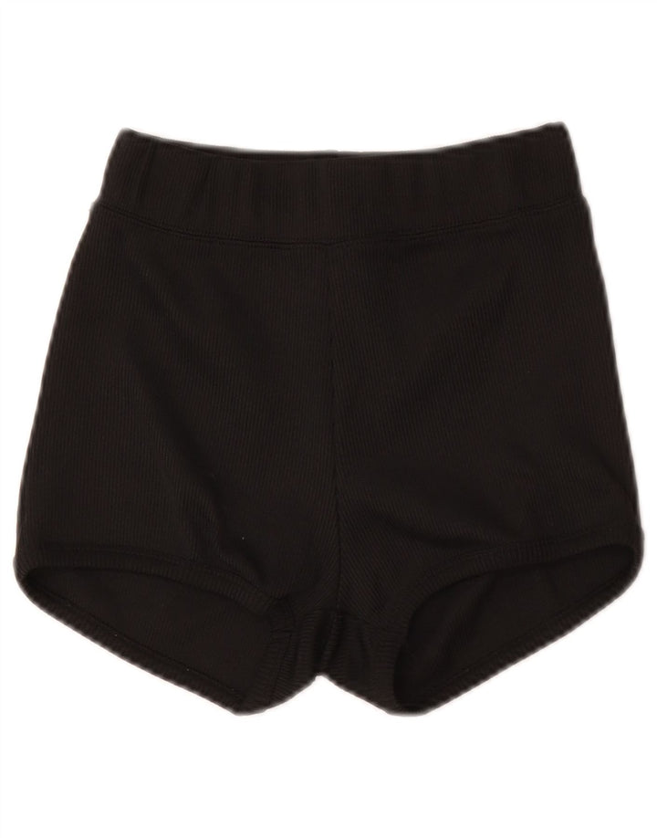 Zara Short de sport pour femme UK 8 Small Noir