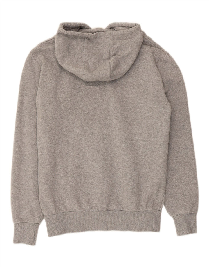 ELLESSE Mens Graphic Hoodie Jumper Small Grey Cotton Vintage Ellesse and Second-Hand Ellesse from Messina Hembry 