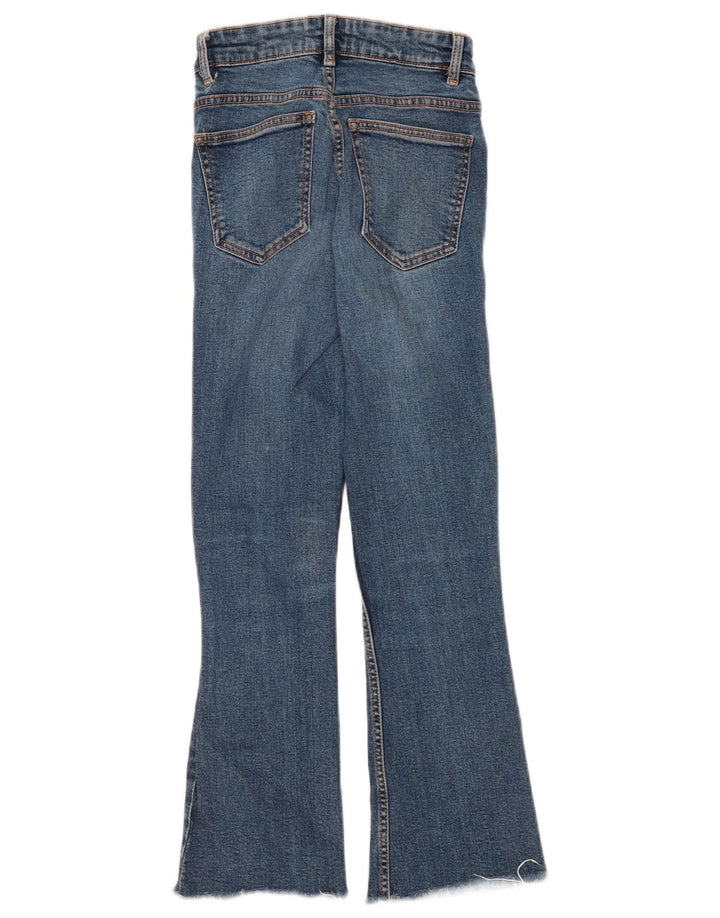Zara Jean Bootcut Femme EU 34 2XS W24 L26 Bleu