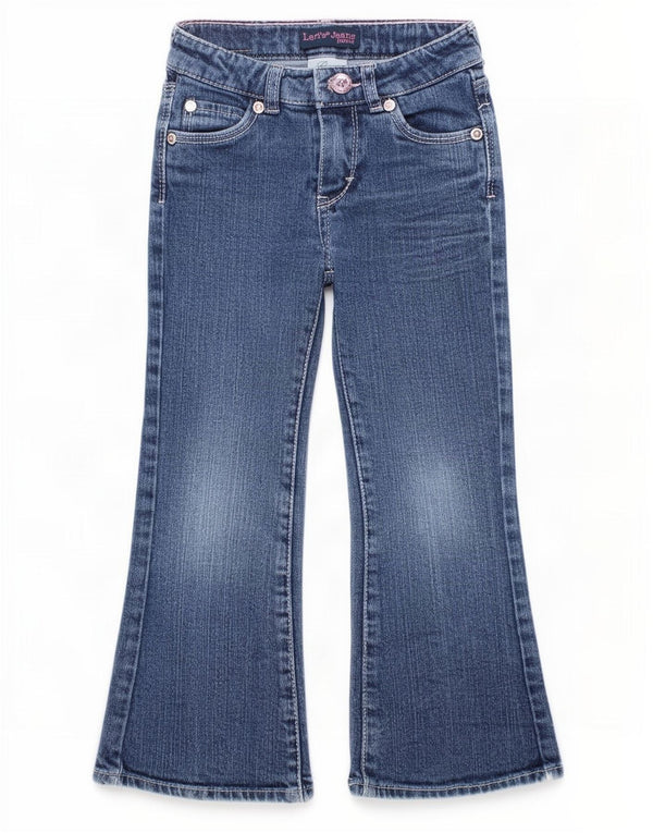 Levi's Jean évasé fille 3-4 ans W20 L15 Bleu Coton