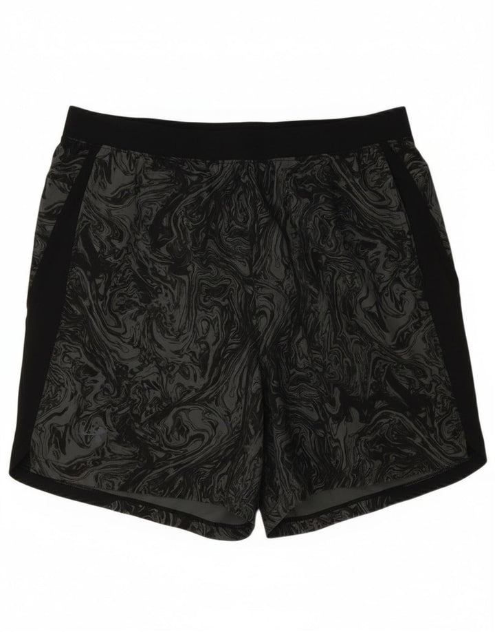 Under Armour Short de Sport à Motif Abstrait Homme Noir Taille L