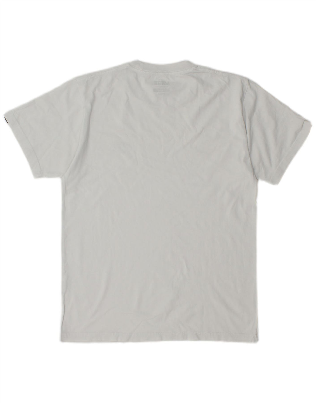 VANS T-shirt coupe classique pour femme UK 10 petit coton blanc
