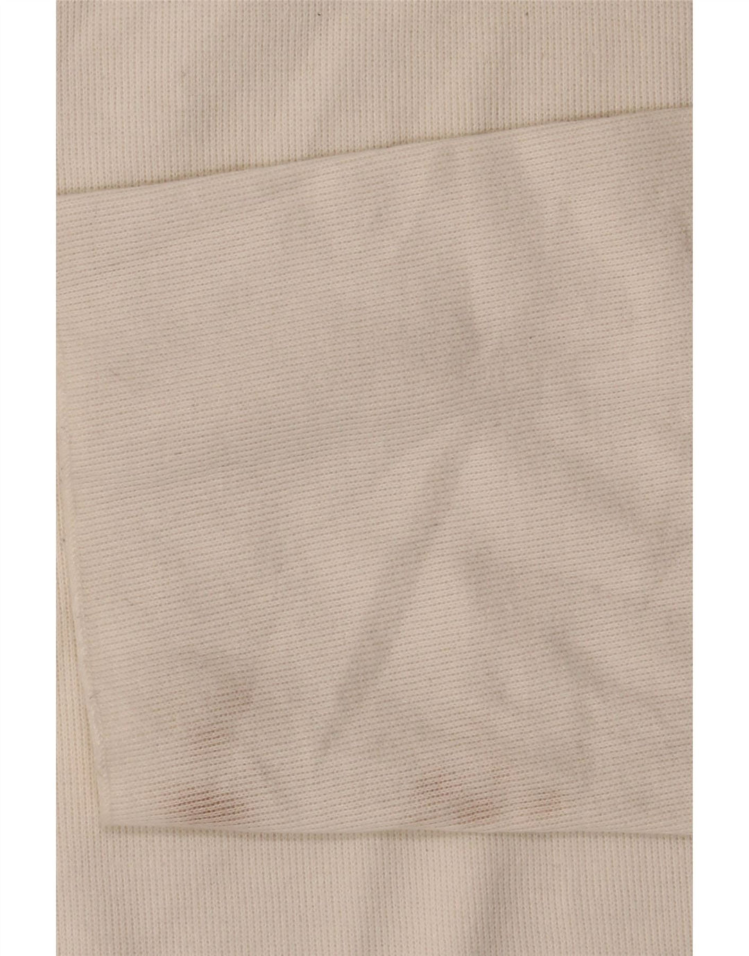 Zara Femme Haut Court Oversize Manches Longues UK 14 Coton Blanc Moyen