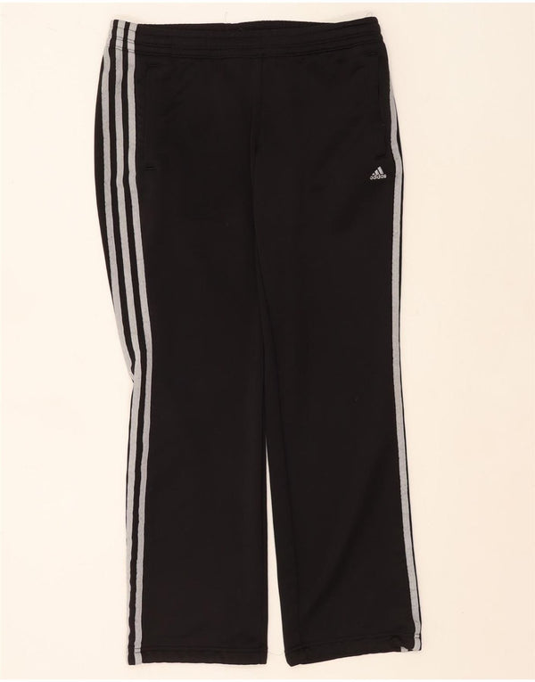 Adidas Pantalon de survêtement pour femme UK 8/10 Small Noir Polyester