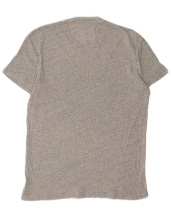 Jack Wills T-Shirt Graphique Homme Top XS Gris Coton
