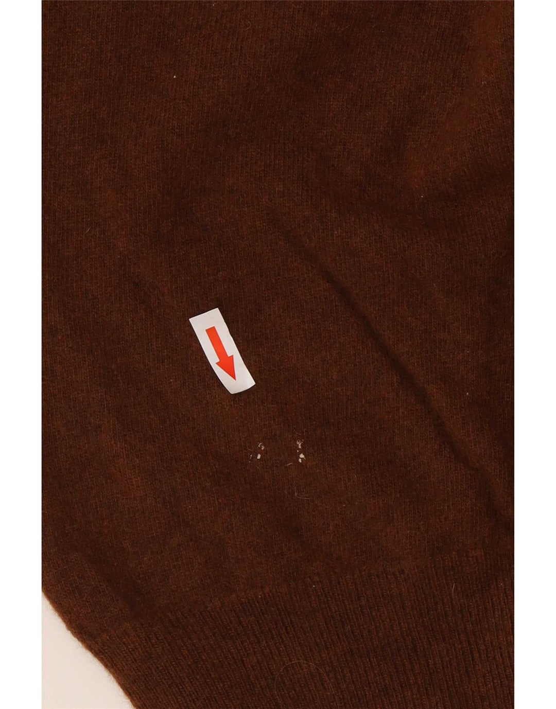 Brooksfield Pull à col rond pour homme IT 50 Marron moyen Argyle/Diamant