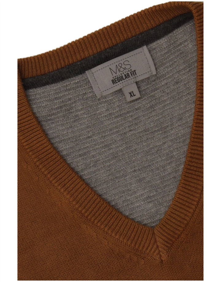 Marks & Spencer Débardeur coupe classique pour homme XL Marron