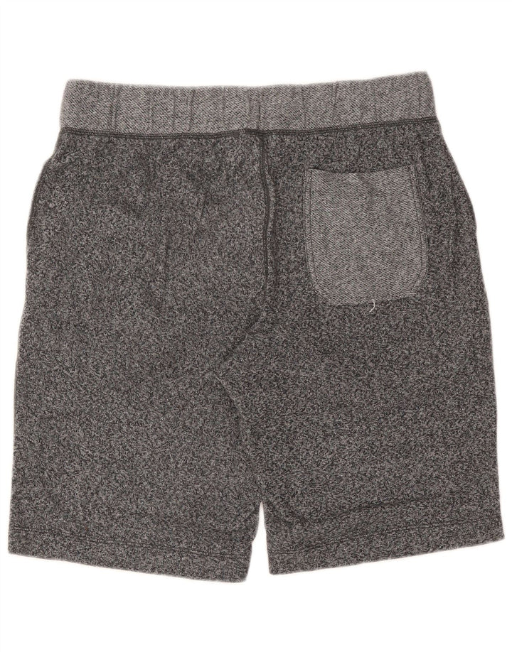 Converse Short de Sport Homme Gris Moyen Moucheté Coton