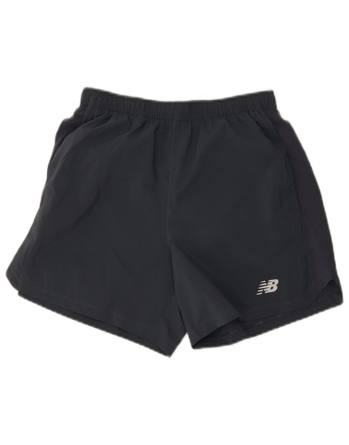 New Balance Short de Sport Homme Petit Gris