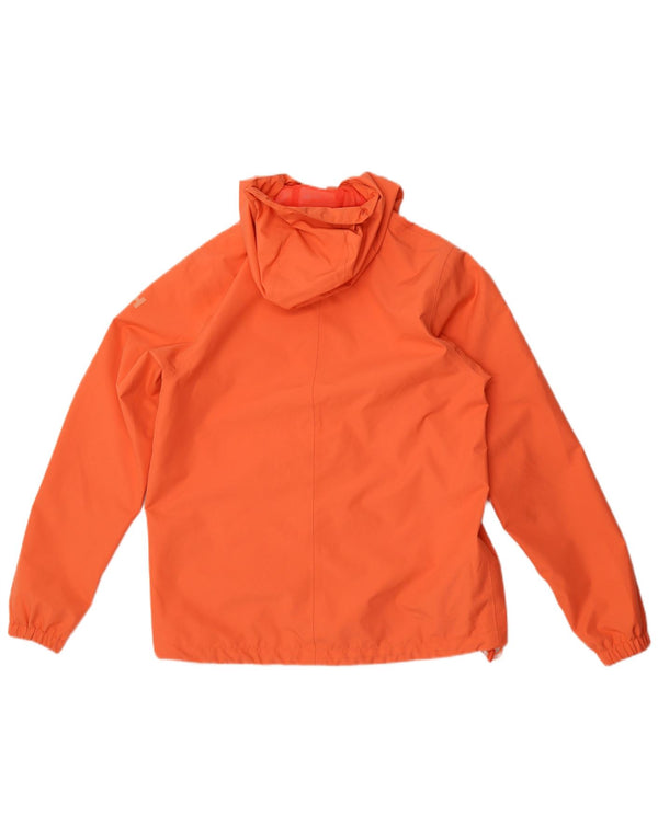 Helly Hansen Veste de pluie à capuche pour femme UK 14 Orange moyen Polyester