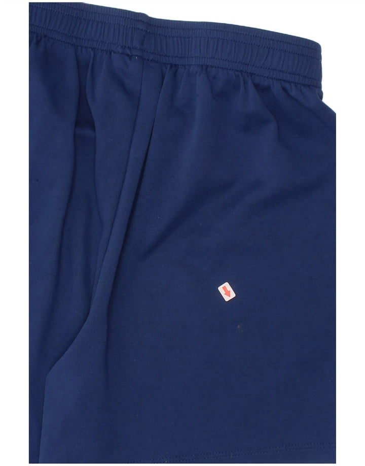 Umbro Short de Sport Garçon 9-10 ans Bleu Marine Moyen Polyester