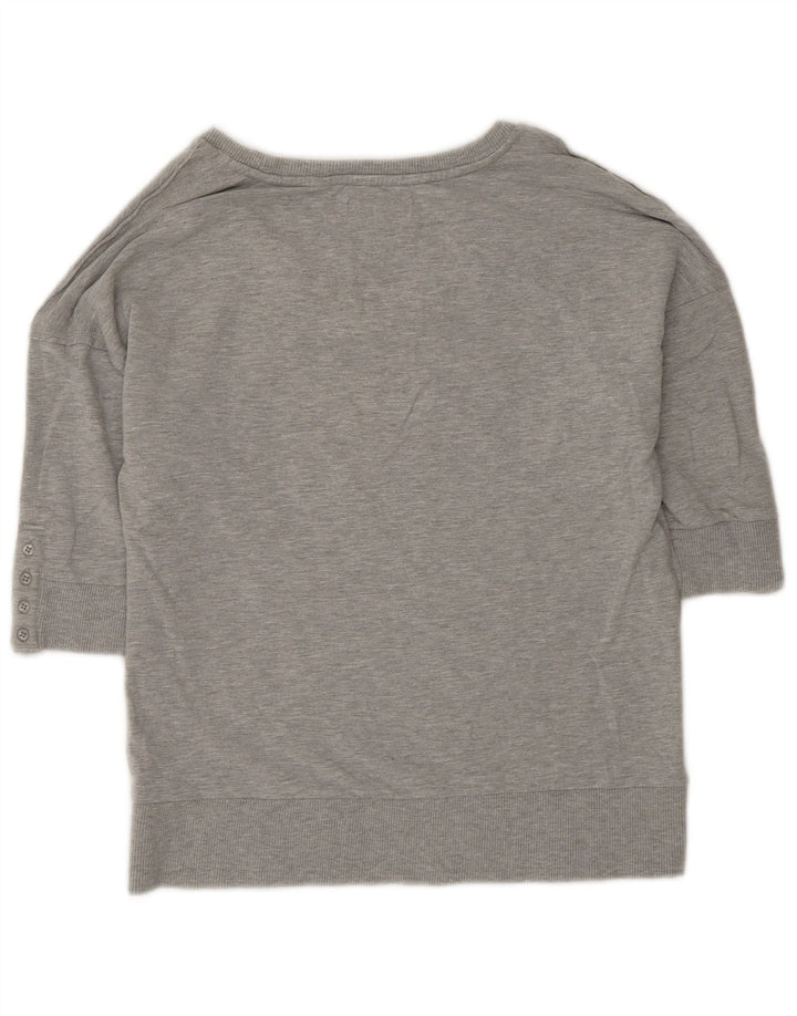 Ted Baker Sweat-shirt graphique à manches courtes pour femme Taille 3 Gris moyen