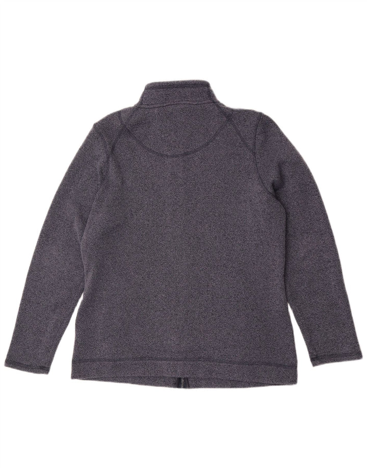 Weird Fish Veste de survêtement pour femme UK 16 Grand Bleu Moucheté Polyester