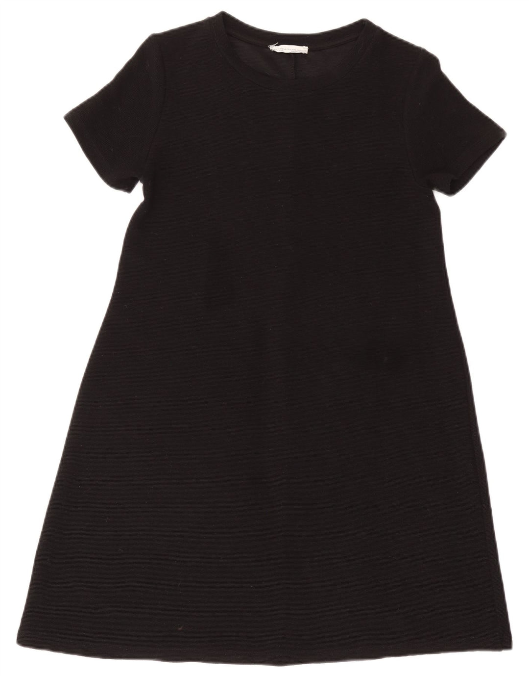 ZARA Robe trapèze pour femme UK 12 Noir moyen