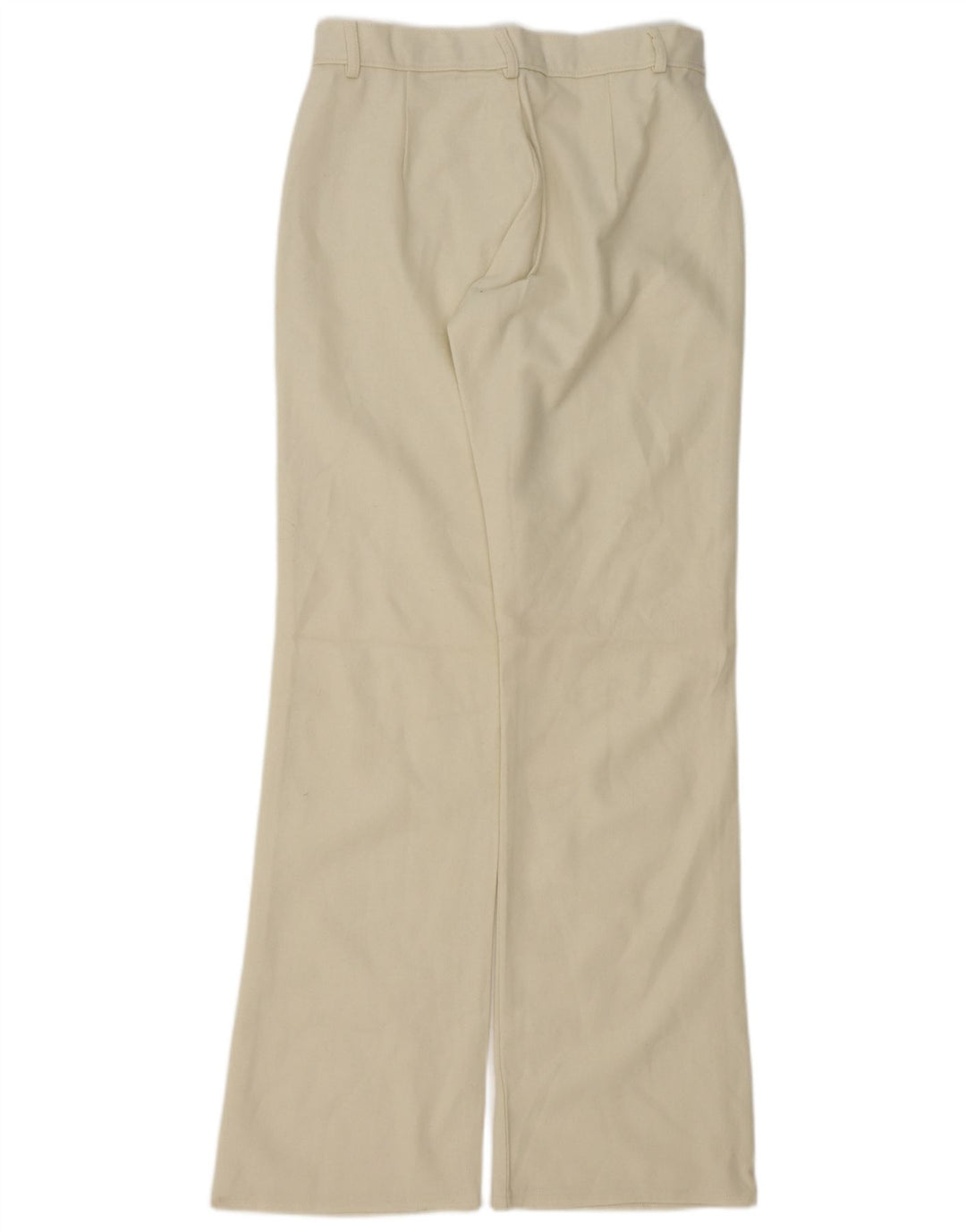 Pantalon décontracté Bootcut femme vintage W30 L34 blanc cassé