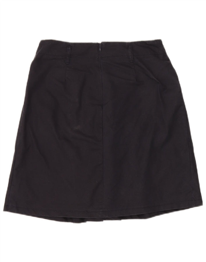 Zara Femme Jupe A-Line Medium W28 Bleu Marine