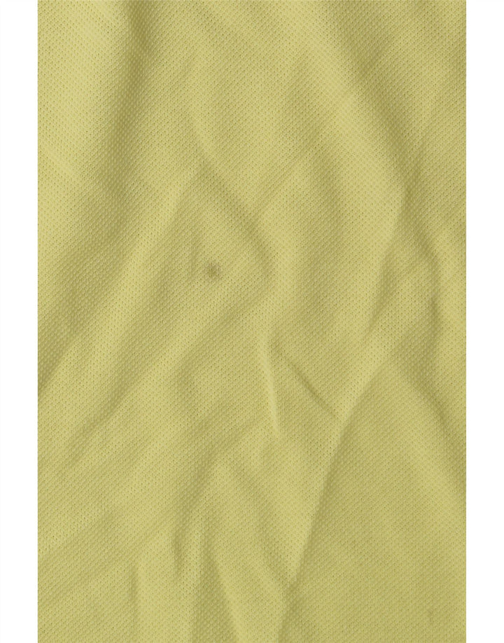 LACOSTE Polo Homme Taille 6 XL Jaune Coton