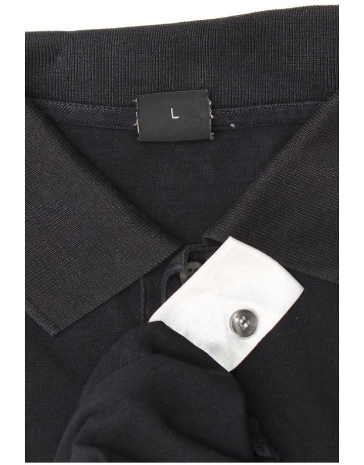 Hugo Boss Polo Homme Grand Bleu Marine Coton