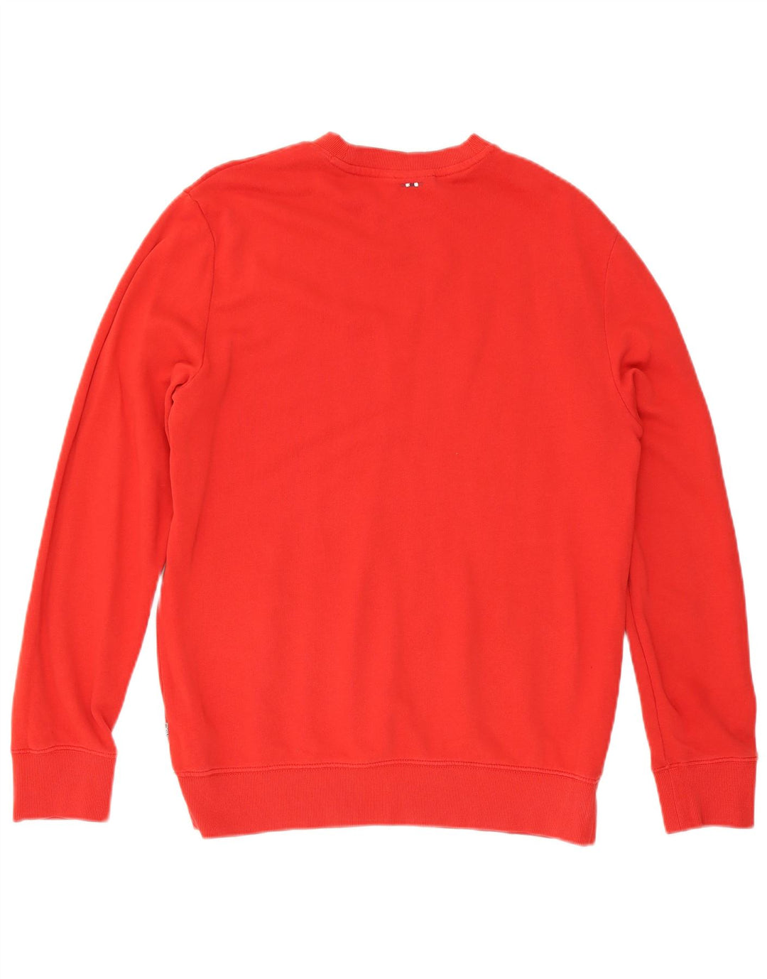 Napapijri Sweat-shirt graphique pour homme en coton rouge moyen