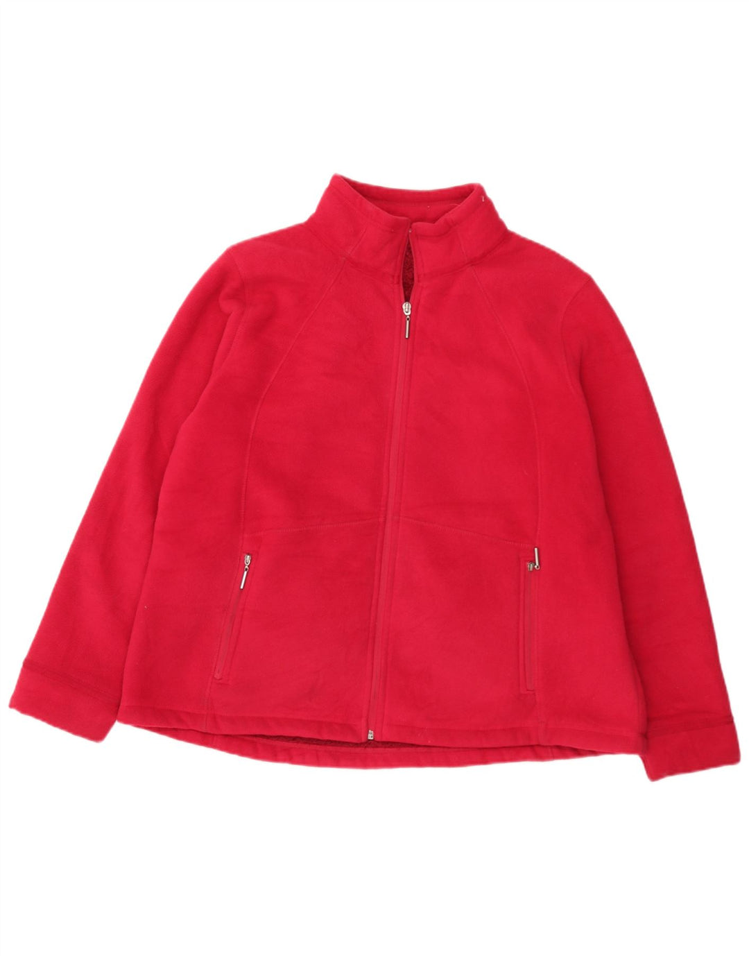 Marks & Spencer Veste polaire pour femme UK 20 2XL Rouge Polyester
