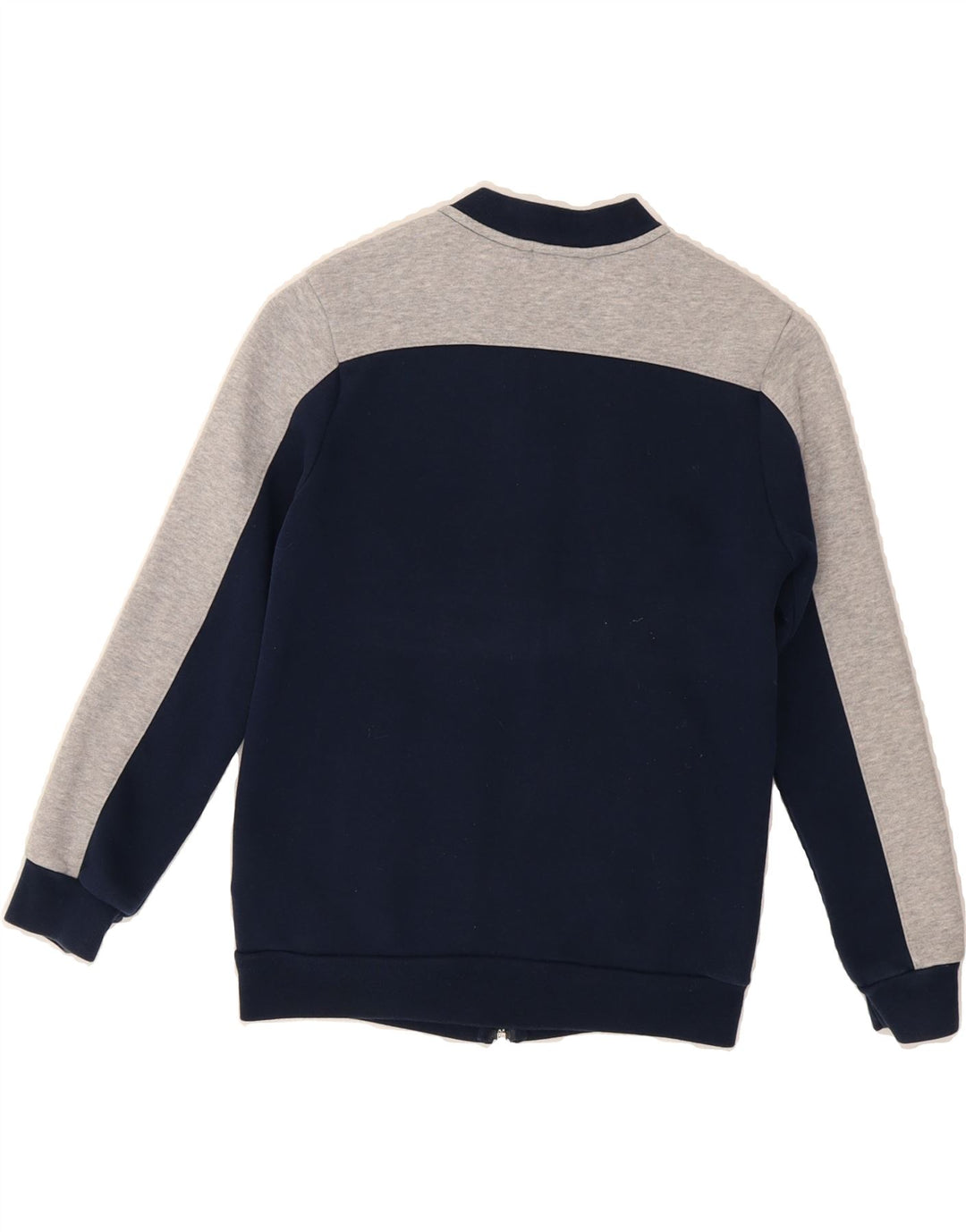 ADIDAS Boys Tracksuit Top Jacket 9-10 Years Navy Blue Colourblock Vintage Adidas and Second-Hand Adidas from Messina Hembry 