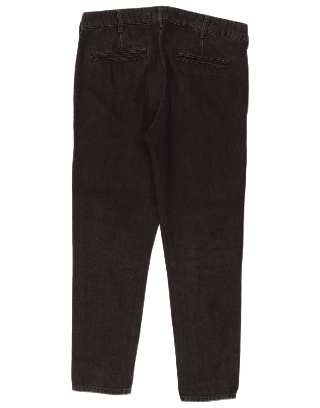 ZARA Jeans Slim Homme EU 42 Large W32 L27 Coton Noir