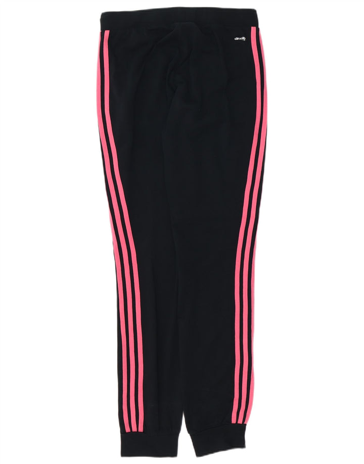 ADIDAS Pantalon de survêtement Climalite pour femme, jogging UK 4/6 XS, coton noir