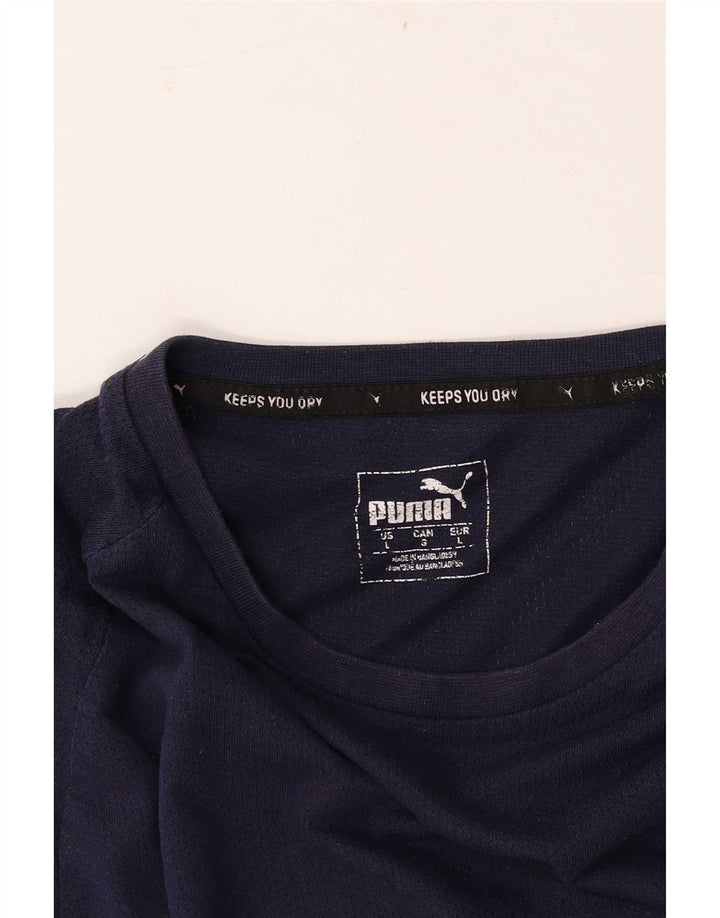 Puma T-Shirt Homme Grand Bleu Marine