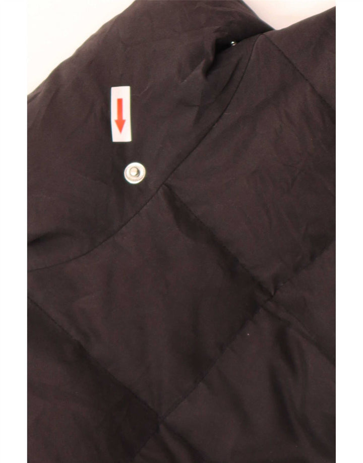 Diadora Manteau rembourré pour femme UK 6 XS Noir Polyester