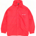 Champion Veste de pluie à capuche pour garçon 7-8 ans Petit Rouge