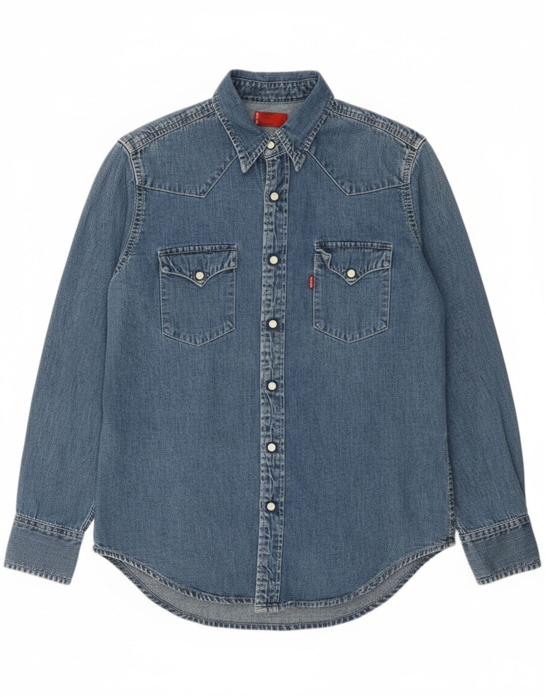 Levi's Chemise en Jean Small Homme Bleu Coton